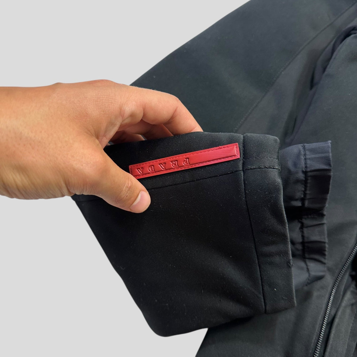Prada Sport 00’s Ninja Moto Panelled Jacket - IT52 (M/L) | Large, Black