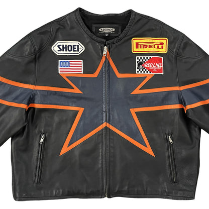 Nexx Unlimited Leather Motorcycle Racer Jacket - Known Source