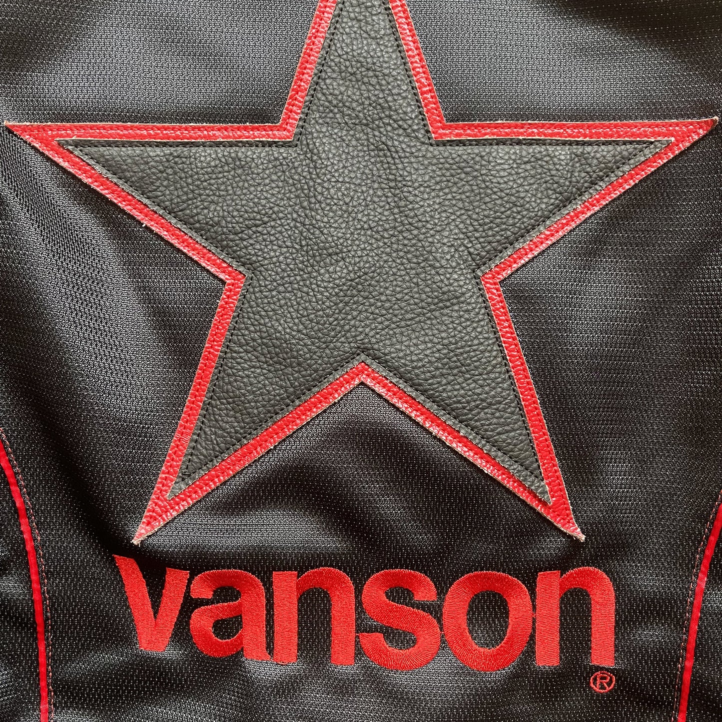 Vanson Leathers Motorcycle Mesh Racing Jacket - S
