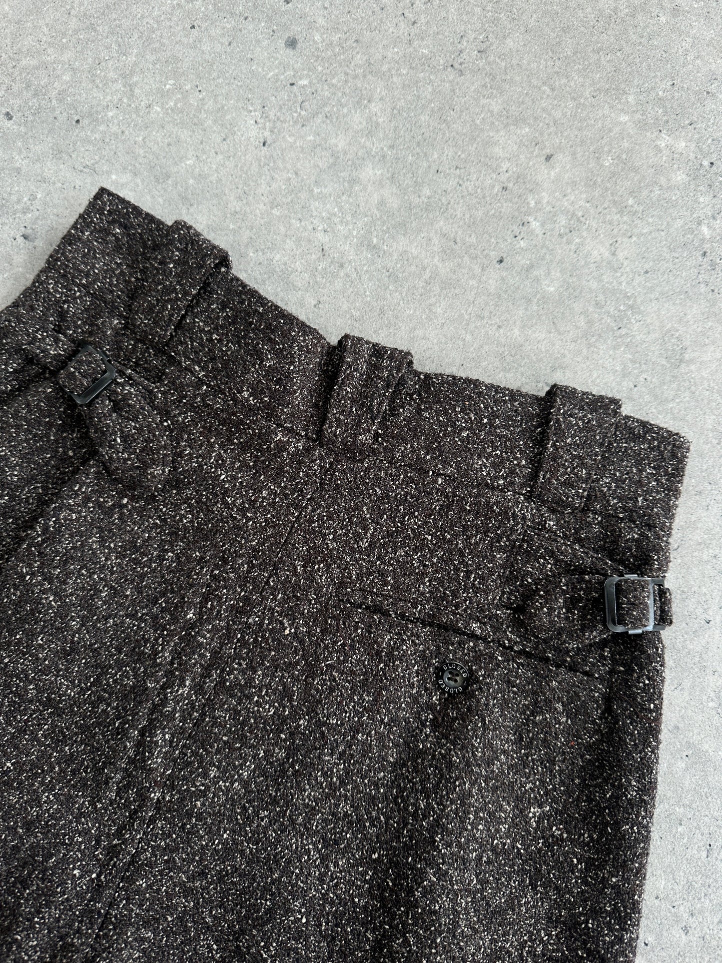 Closed 1990s High Waisted Wide Leg Trousers - W24