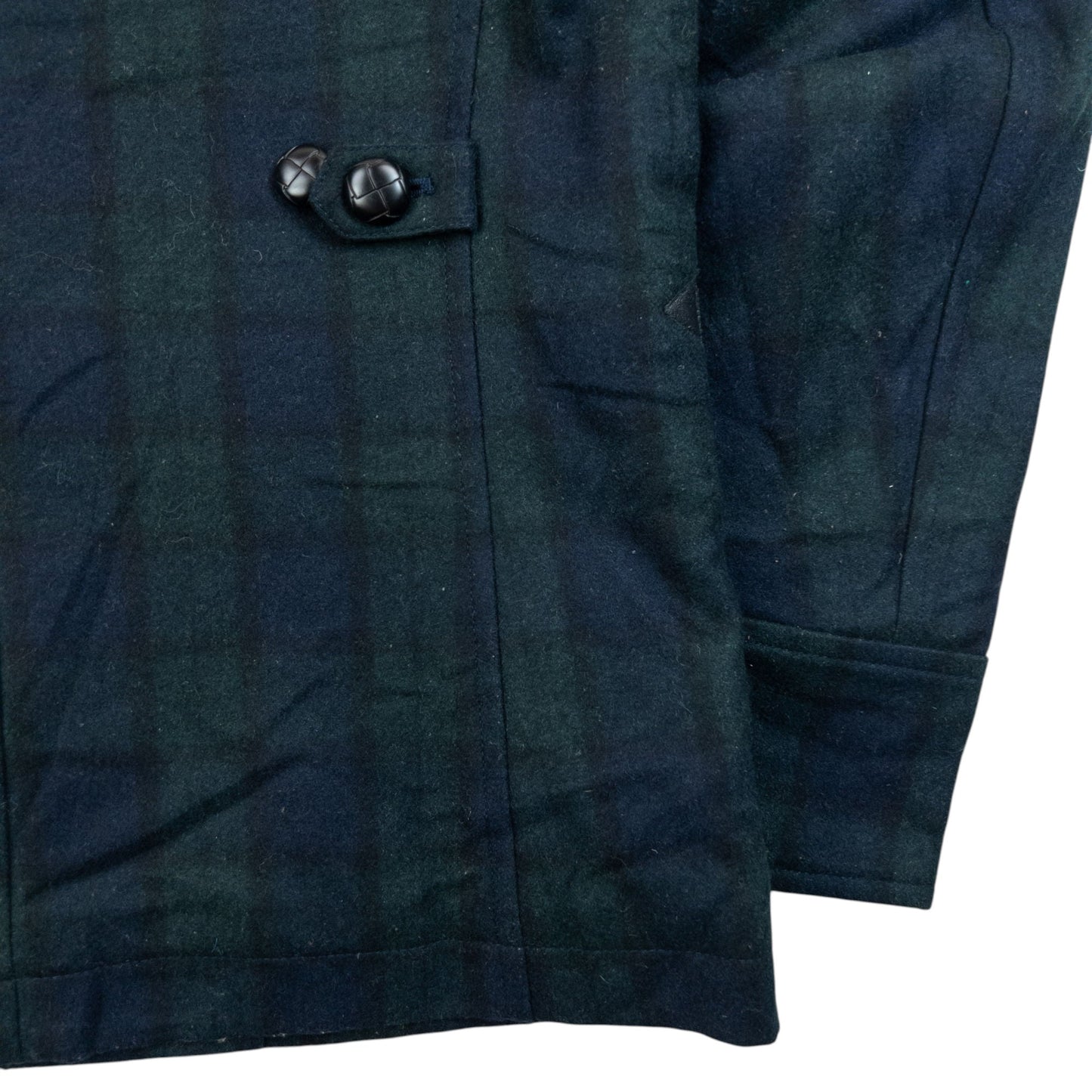 Vintage 2000s Katharine Hamnett Checkered Wool Jacket Size M | Medium, Multicoloured
