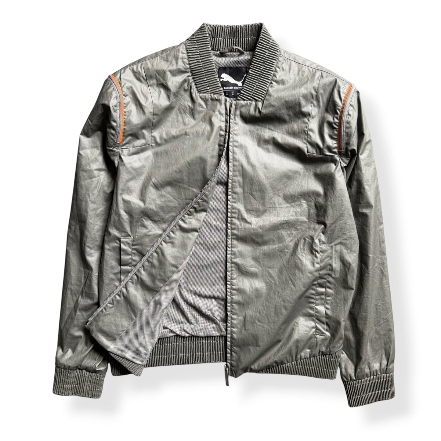 2000's Puma by Hussein Chalayan Expandable Shoulder Bomber (L) | Default Title, Grey