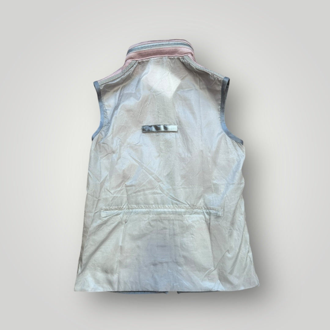 SS 2000 Runway Prada Sport Convertible Mesh Vest 40 XS