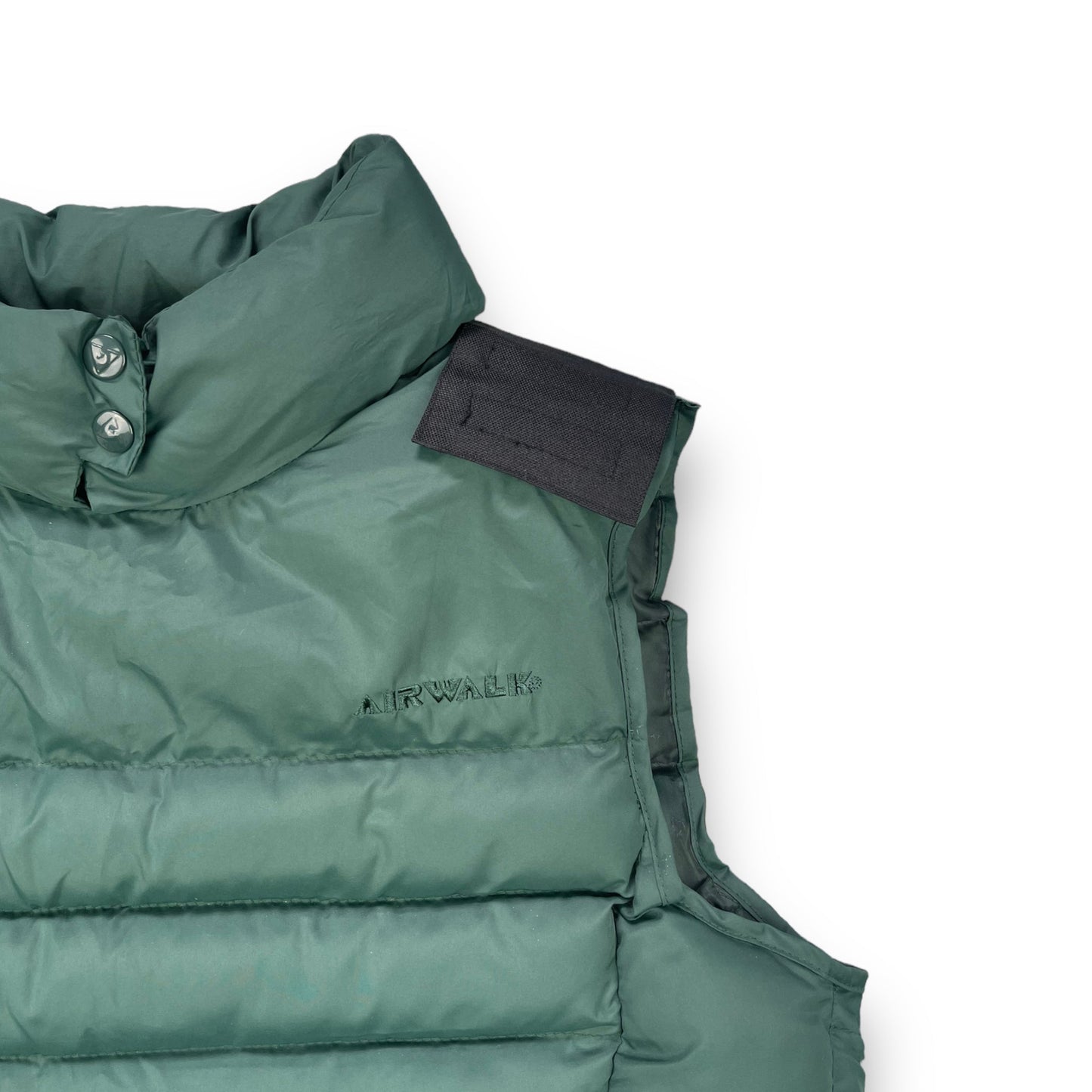 2000's Airwalk Ballistic Puffer Vest (M) | Default Title, Green