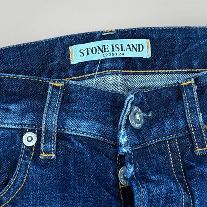 Stone Island AW/11 Reflective Patch Logo Jeans 32x32