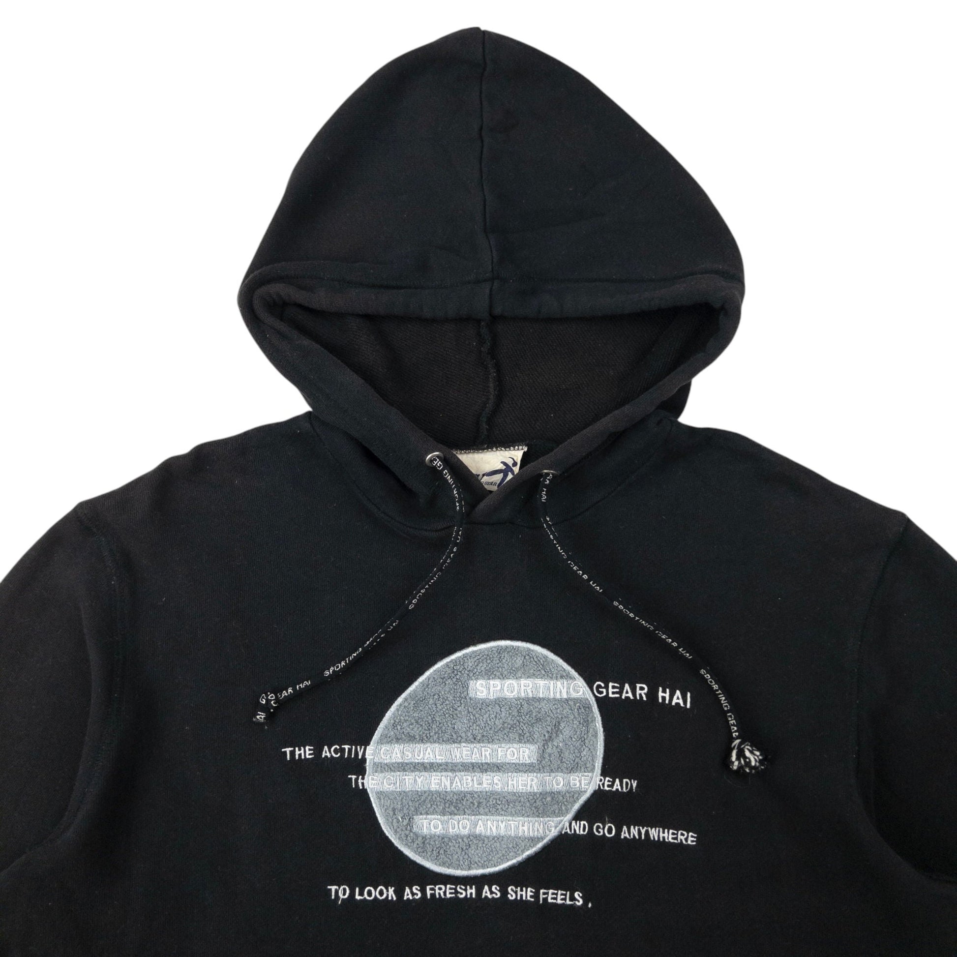 Vintage Hai Sporting Gear By Issey Miyake Embroidered Hoodie Size M – Known Source