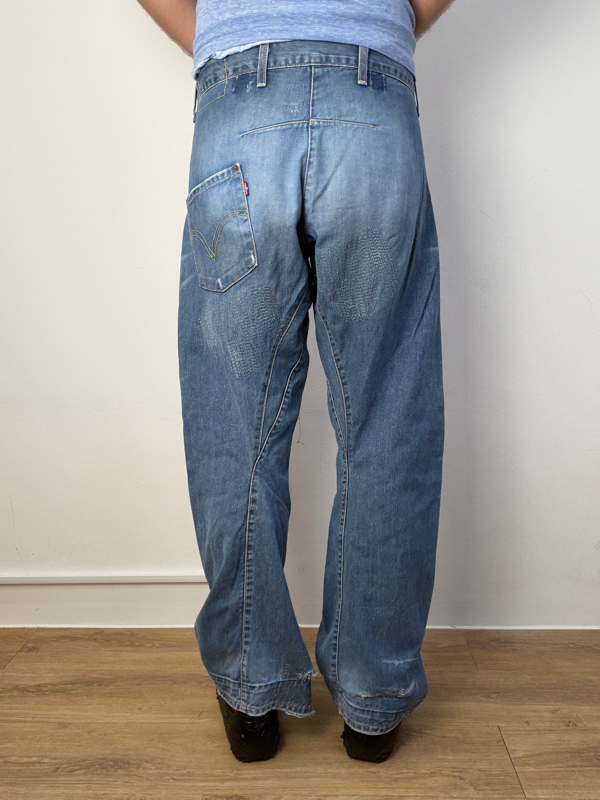 Levi's Engineered Sashiko Twist Jeans | W30, Red