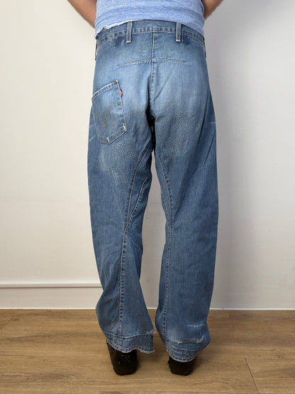 Levi's Engineered Sashiko Twist Jeans | W30, Red