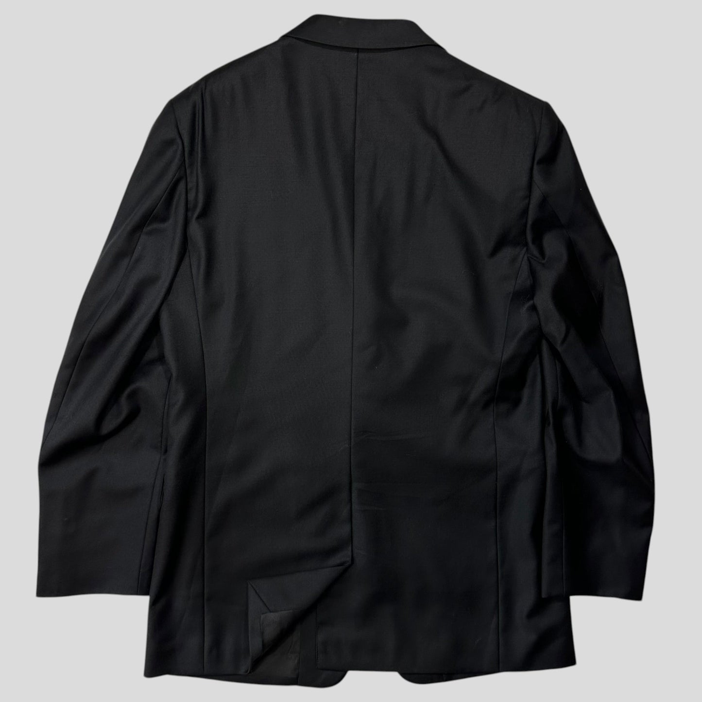Prada 00’s Virgin Wool Black Suit Blazer + Trousers - IT50 (M/L) | Default Title, Black