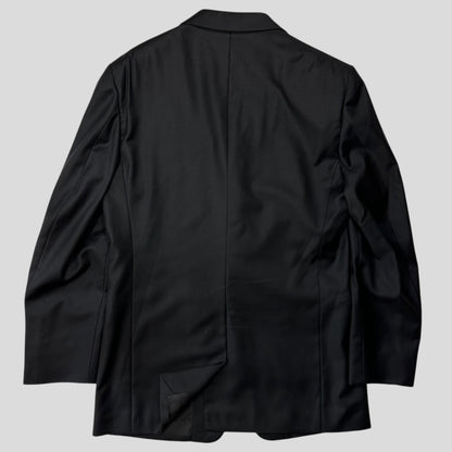 Prada 00’s Virgin Wool Black Suit Blazer + Trousers - IT50 (M/L) | Default Title, Black
