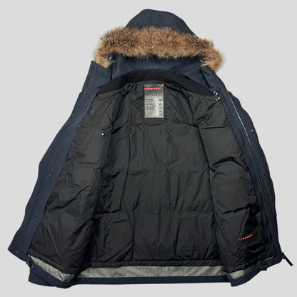 Prada Sport 2006 3 in 1 Racoon Fur Goretex Jacket + Puffer - IT48 (M)