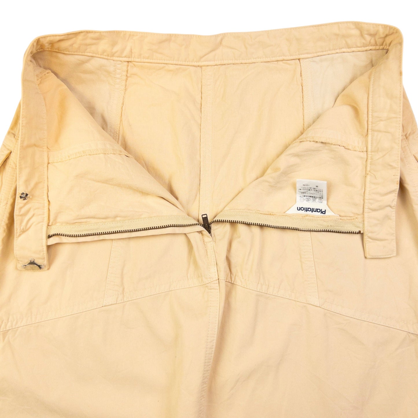 Vintage Plantation By Issey Miyake Midi Skirt Womens Size W27