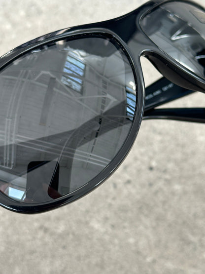 Versace 2000s Oversized Medusa Logo Sunglasses