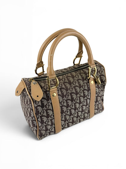 Vintage 2001 Christian Dior Monogram Mini Boston Handbag | O/S, Multicoloured