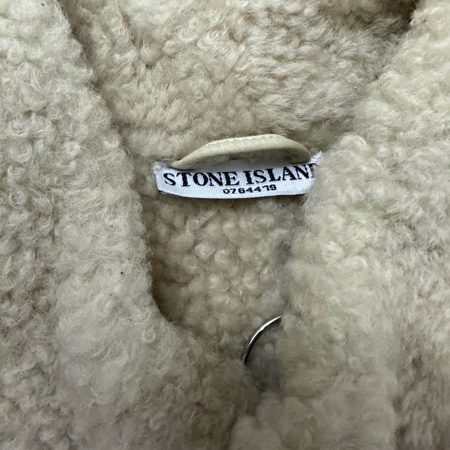 Stone Island Hand Painted Sheepskin Leather Jacket from 2006