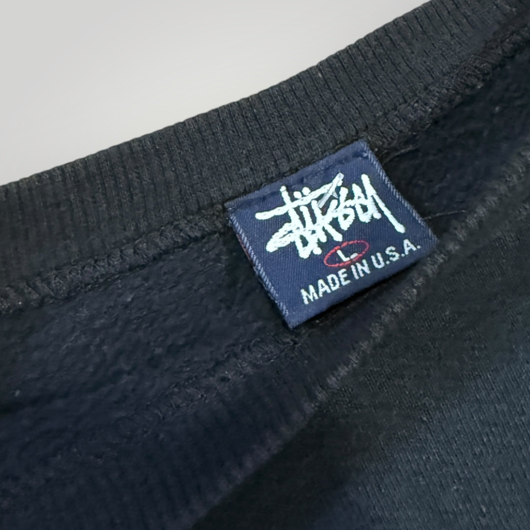 Stüssy late 90's 'Knowledge is King' Crewneck Jumper M