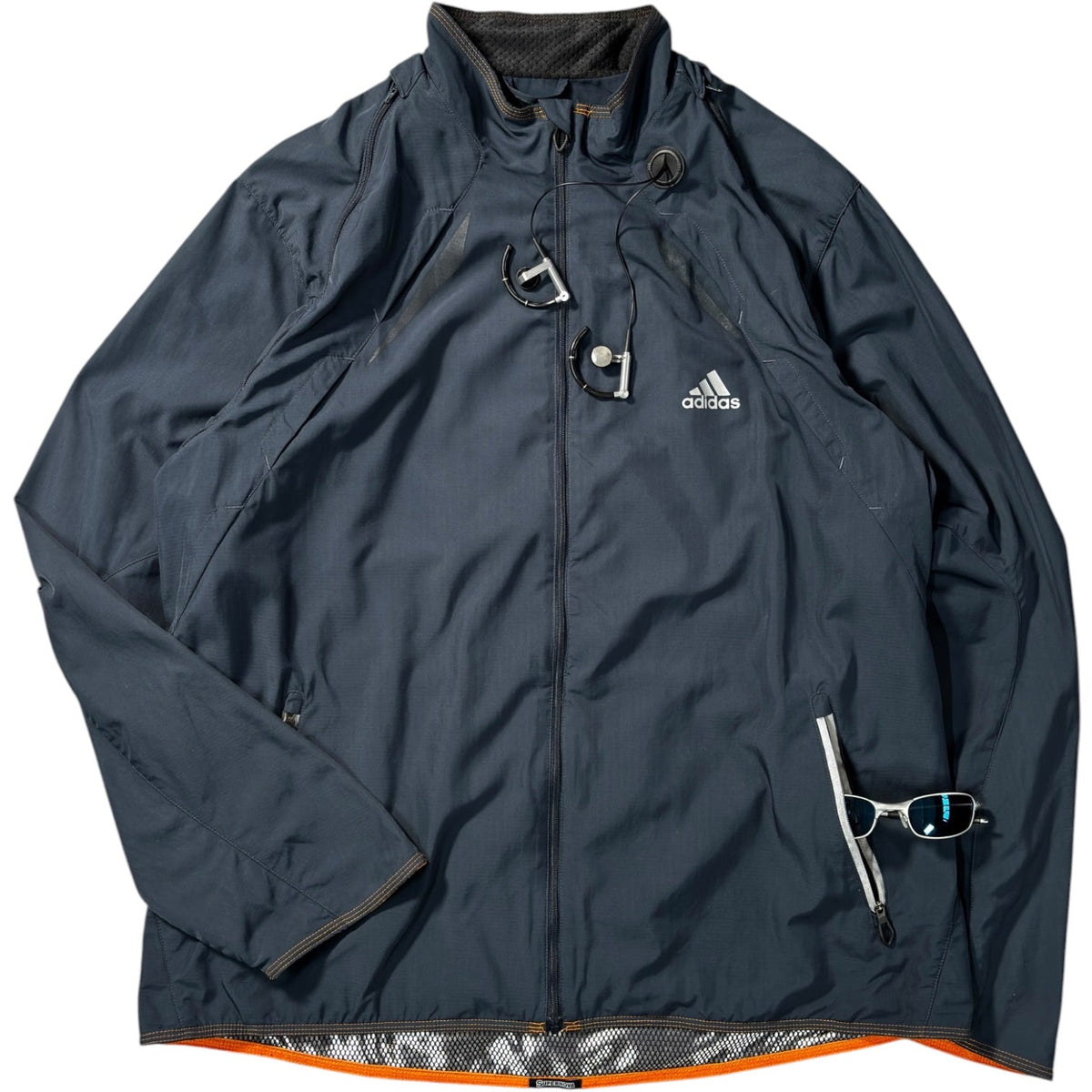 Adidas 2007 Convertible MP3 Vest Jacket L | Large, Multicoloured