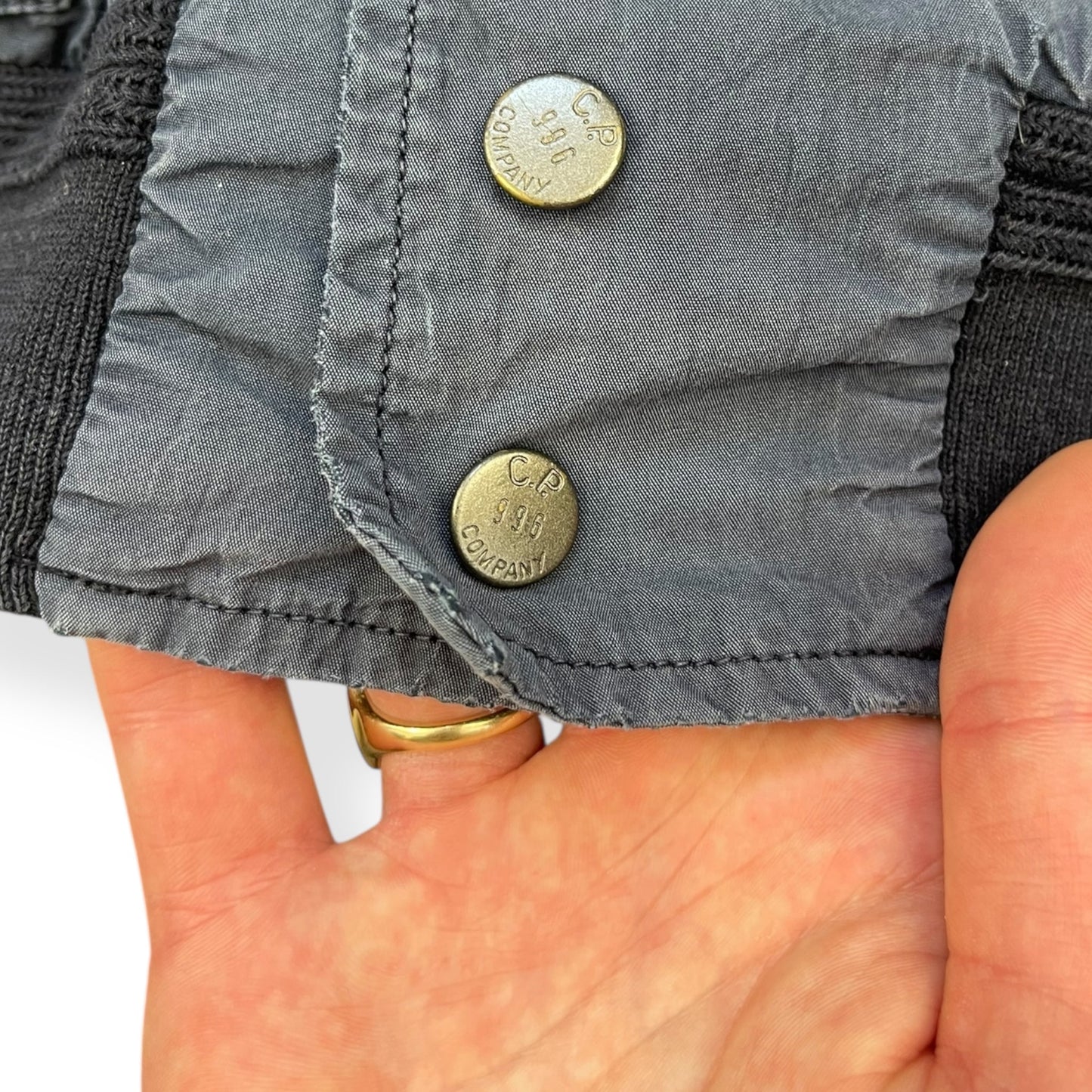 SS1996 CP Company Sunfaded Flight Jacket (M) | Default Title, Blue