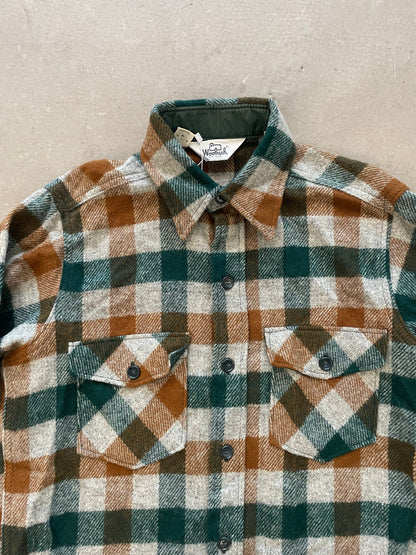 1980’s Woolrich Check Shirt - M | Medium, Red