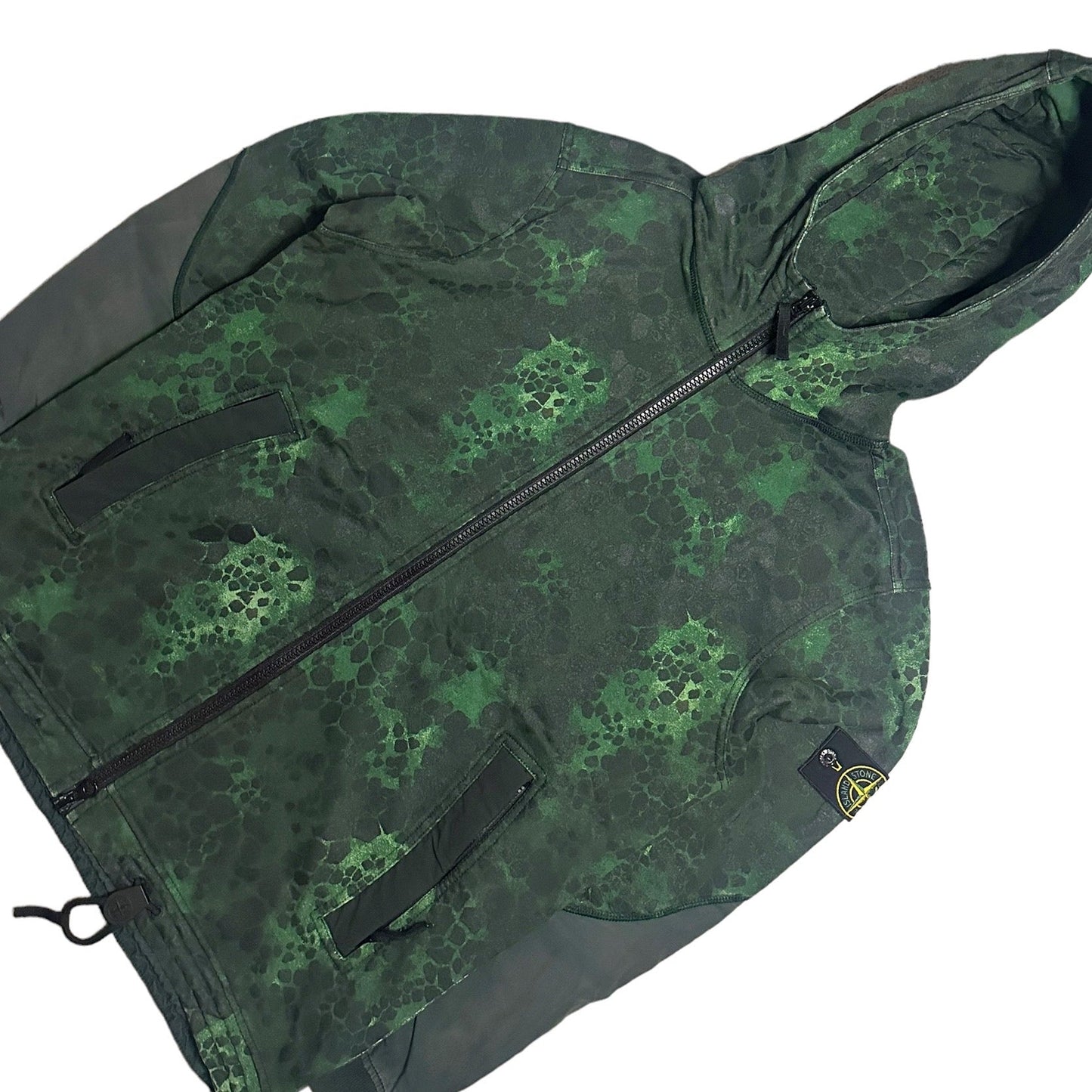 Stone Island Alligator Camo Zip Up Jacket