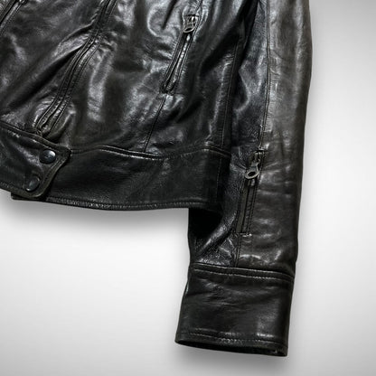 Firma Leather Curve Zip Jacket (2000s)