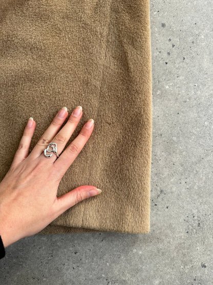 Christian Dior Monsieur 1970s Wool Concealed Placket Coat - XL/XXL