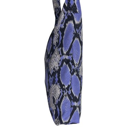 Vintage Needles Lightweight Snakeskin Pattern Crossbody Bag