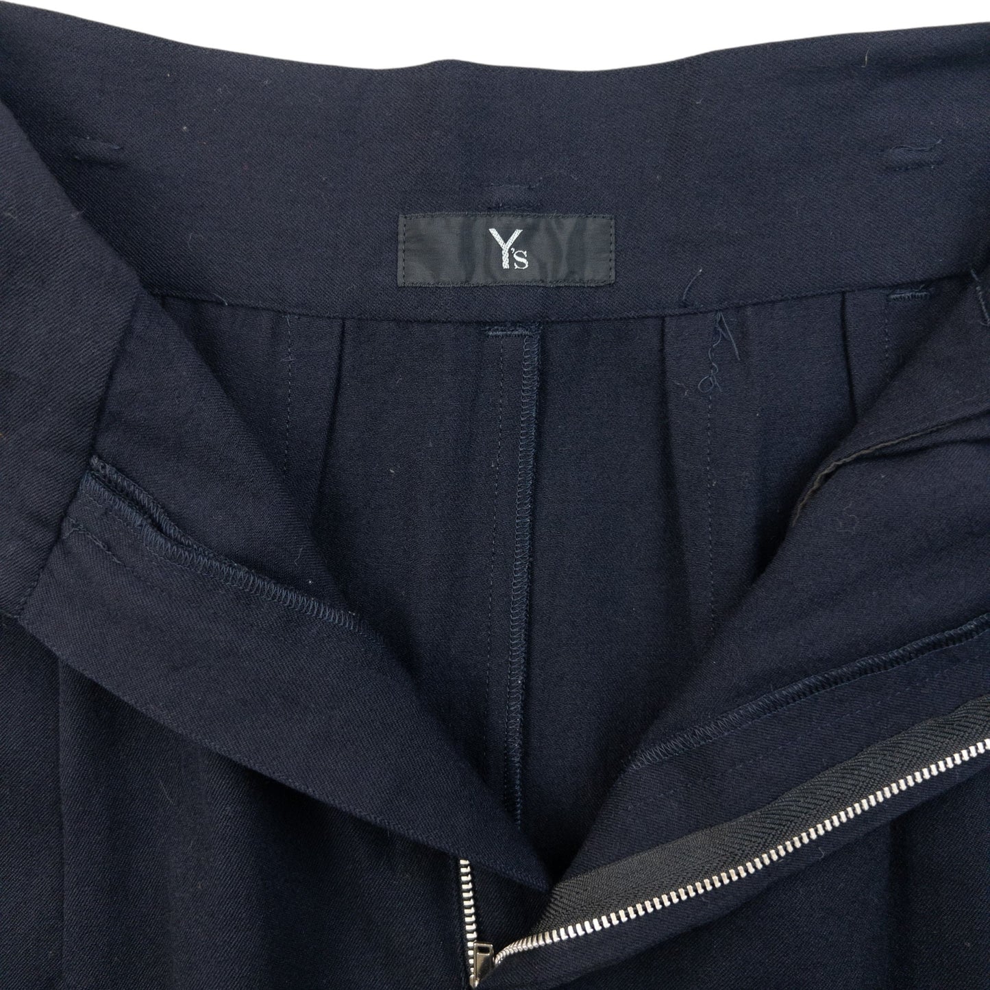 Vintage 90s Yohji Yamamoto Skirt Womens Size W24 | W24, Navy