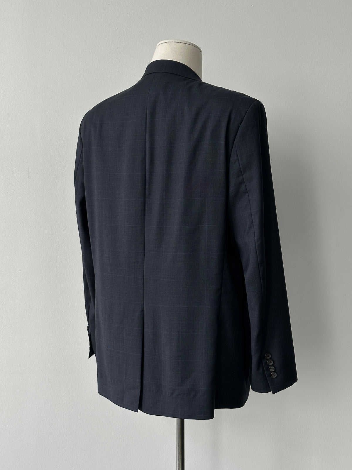 Ralph Lauren 2000s Check Pure Wool Single Breasted Blazer - 44R