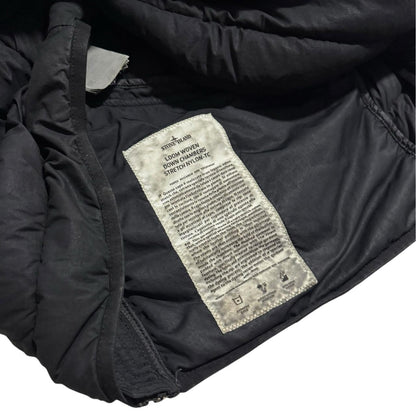 Stone Island Loom Woven Down Jacket | Medium, Black