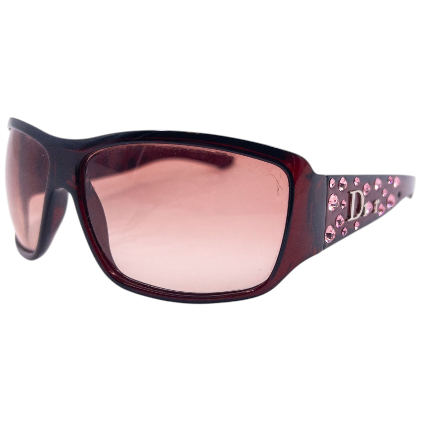 Vintage 2000s Dior By John Galliano Diamanté Jewel Sunglasses | O/S, Multicoloured