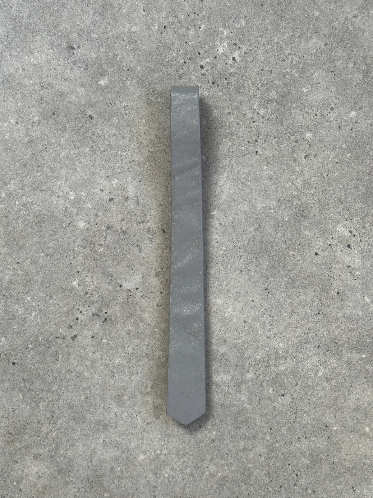 Vintage 1990s Leather Slim Tie