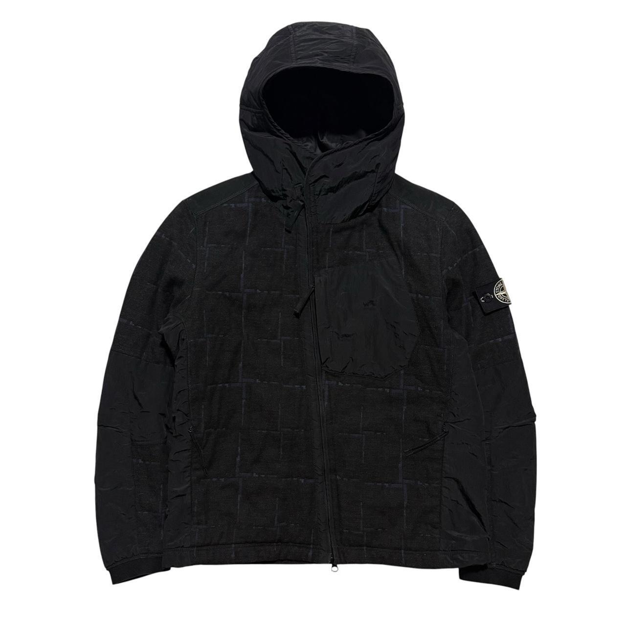 Stone Island Dormeuil House Check Jacket | Medium, Black