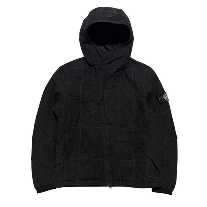 Stone Island Dormeuil House Check Jacket | Medium, Black