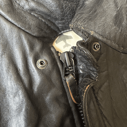 Avirex 1988 'Patrouille de France' A2 Leather Flight Jacket - S / M | S / M, Red