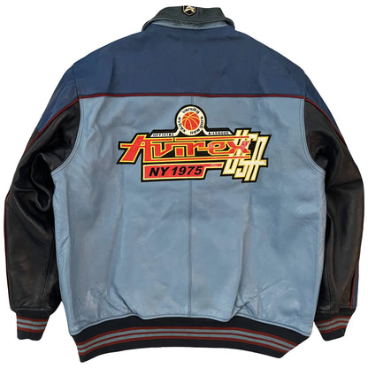 Avirex Leather Varsity Jacket - XXL