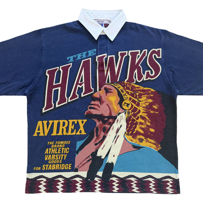 Avirex x Stabridge Hawks Rugby Shirt - M | Medium, Navy