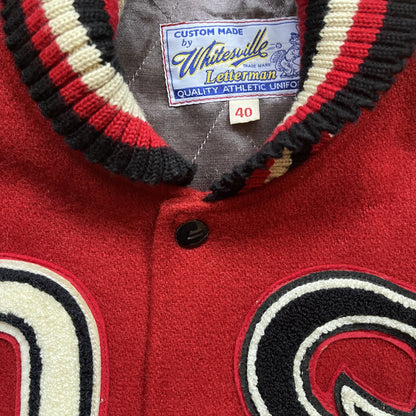 Whitesville 'Super Bee Basketball' Varsity Jacket - L