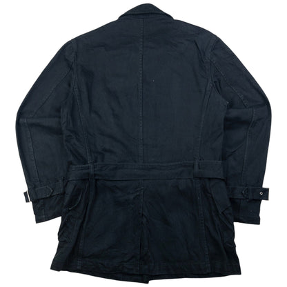 Vintage PPFM Belted Button Up Jacket Size M