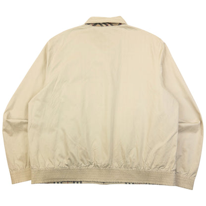 Vintage 2000s Burberry Nova Check Lined Jacket Size XL | XL, Cream