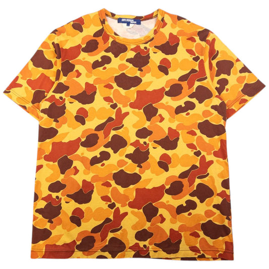 Vintage Junya Watanabe X Comme Des Garçons MAN Camo T Shirt Size M