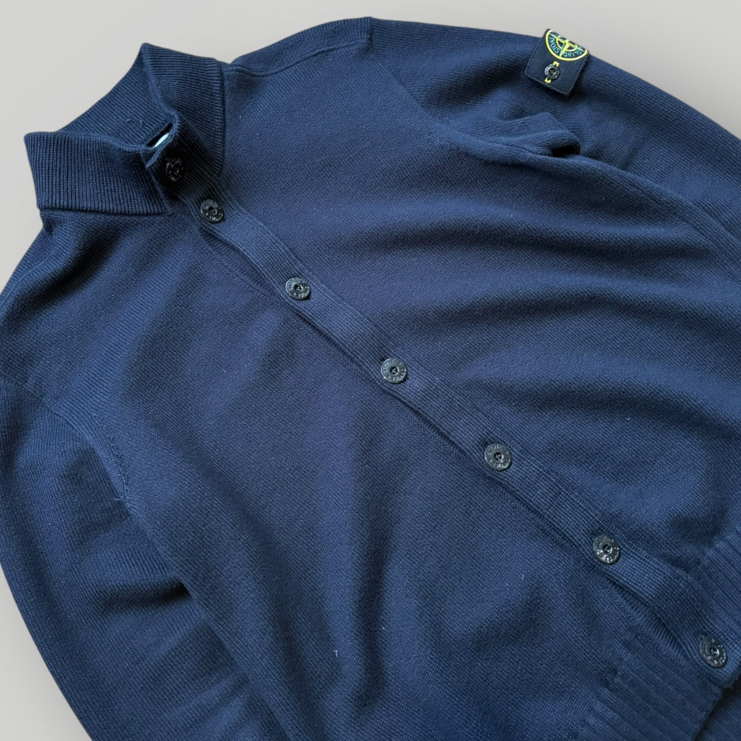 Stone Island AW/22 Cotton Button Up Heavy Knit XL