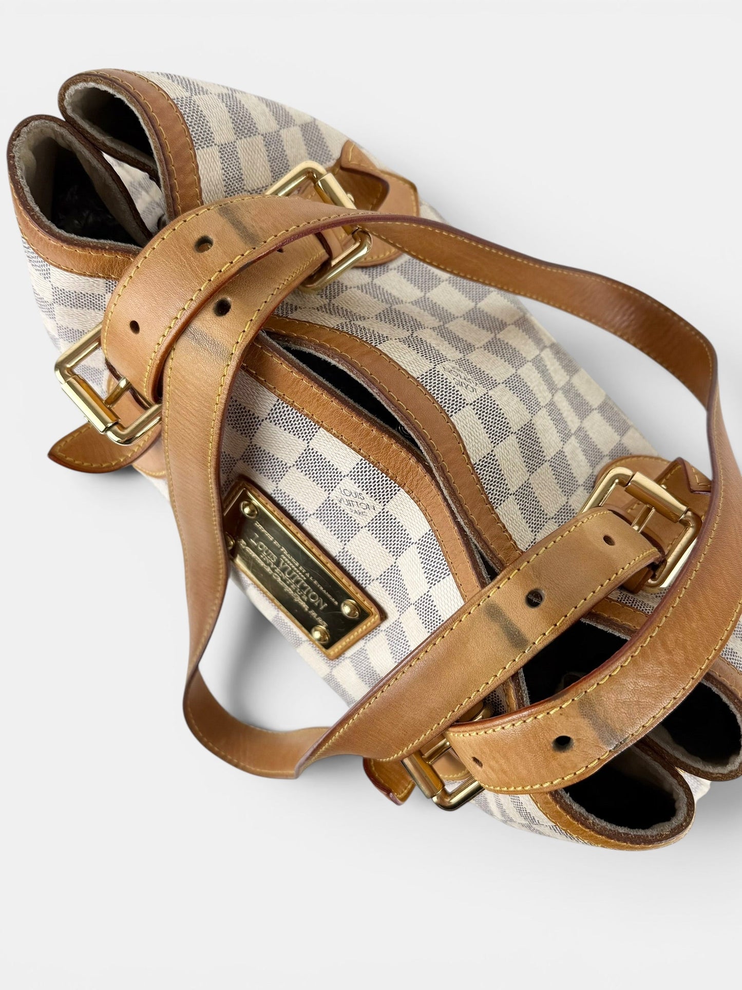 2007 Louis Vuitton Damier Azur Hampstead MM Handbag | O/S, Multicoloured