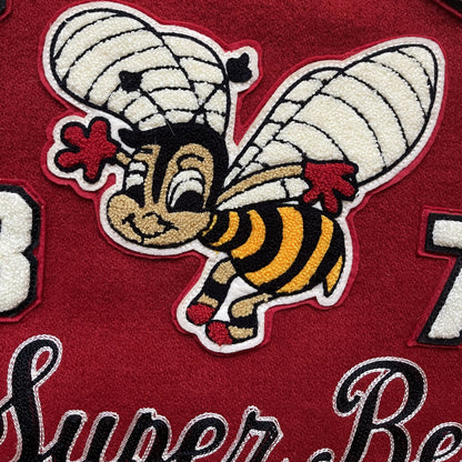 Whitesville 'Super Bee Basketball' Varsity Jacket - L