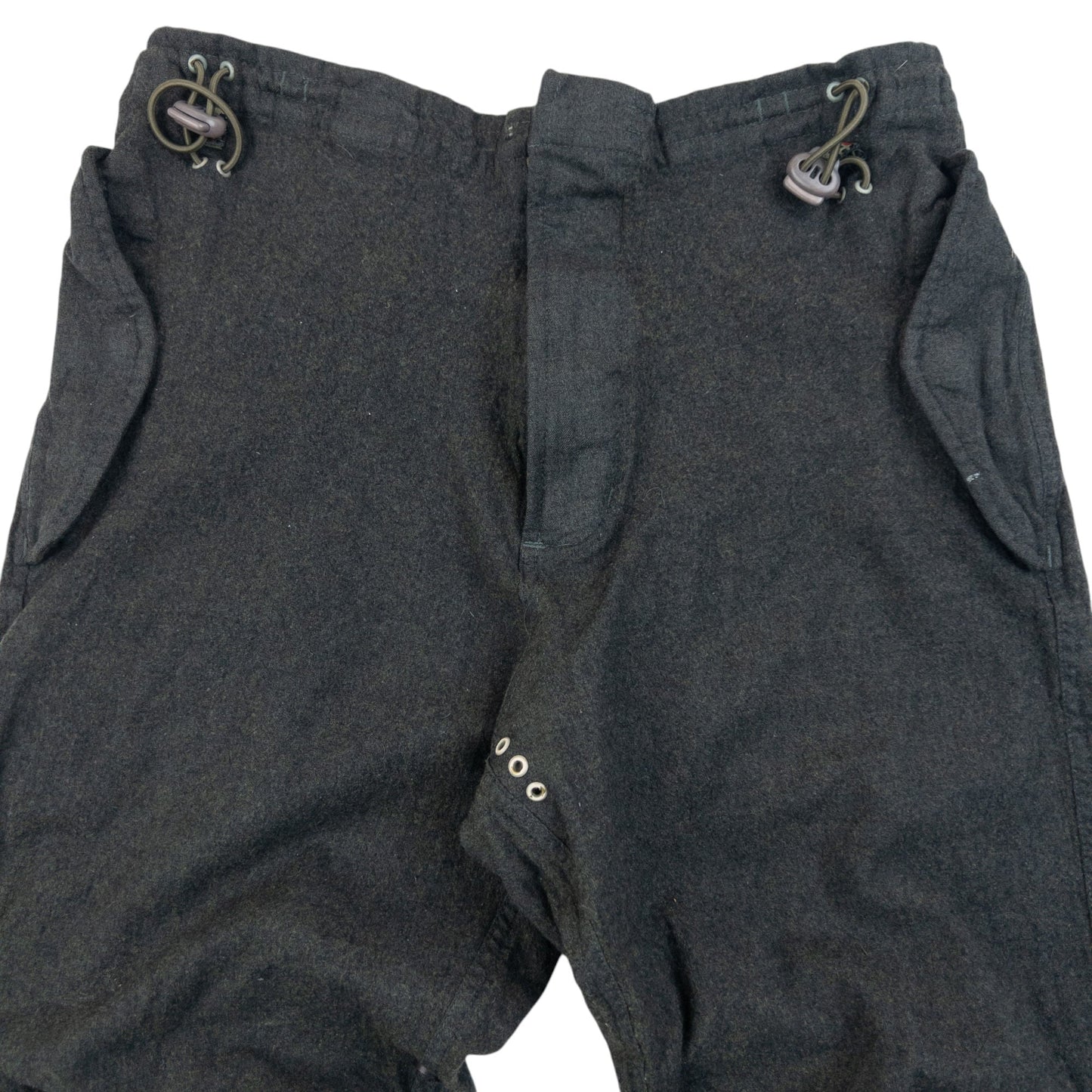 Vintage Maharishi Wool Roll Up Trousers Size S | Small, Grey