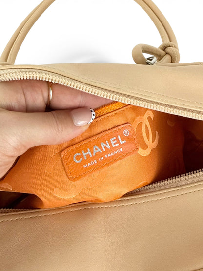 2005 Chanel Cambon Leather Bowling Handbag | O/S, Multicoloured