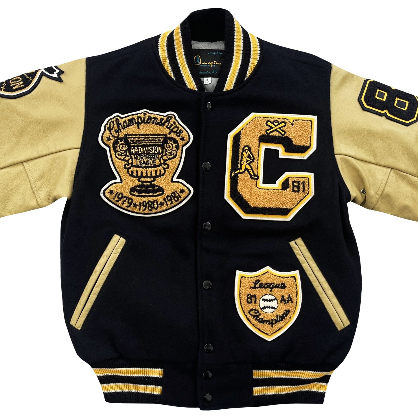 Champion Cooperstown Beavers Varsity Jacket - S