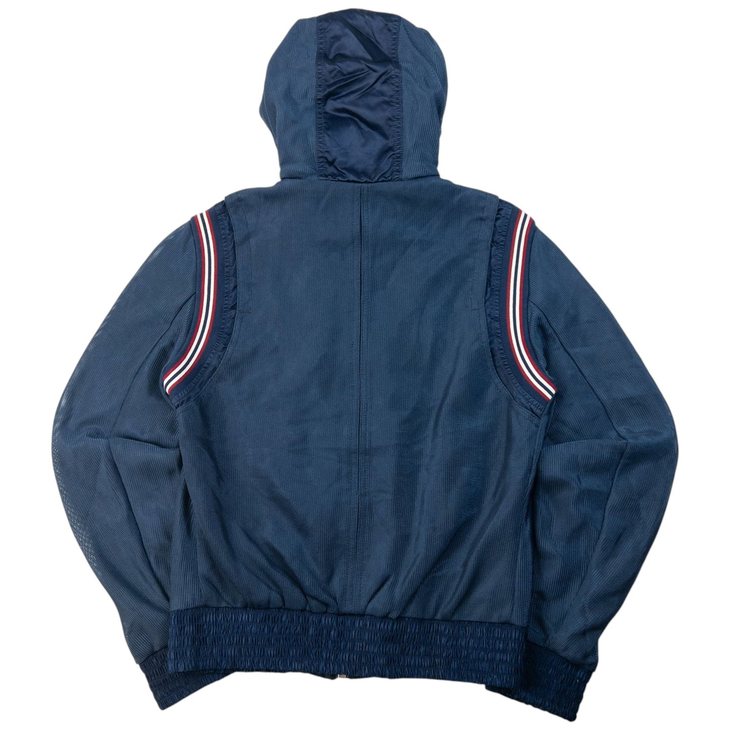 Vintage 2000s Dolce & Gabbana Layered Mesh Jacket Size S | Small, Navy