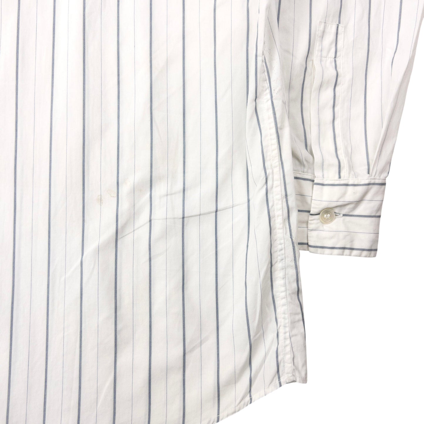 Vintage Issey Miyake Striped Long Sleeve Button Up Shirt Size M