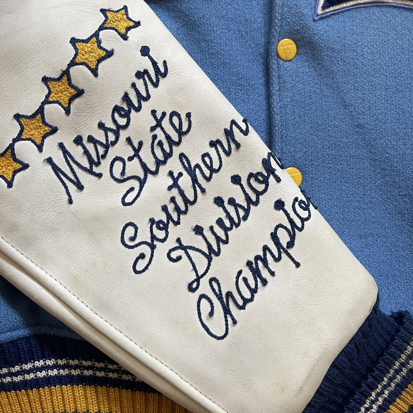 Style Eyes 'Springfield Eagles' Varsity Jacket - S